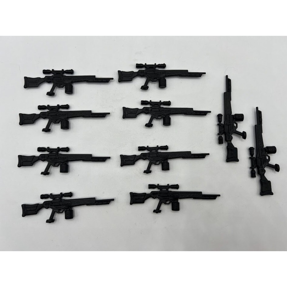 GI Joe Cobra RIFLES x 10 Infantry Trooper TRU Exclusive ARMY TROOPE BUILDER 1:18